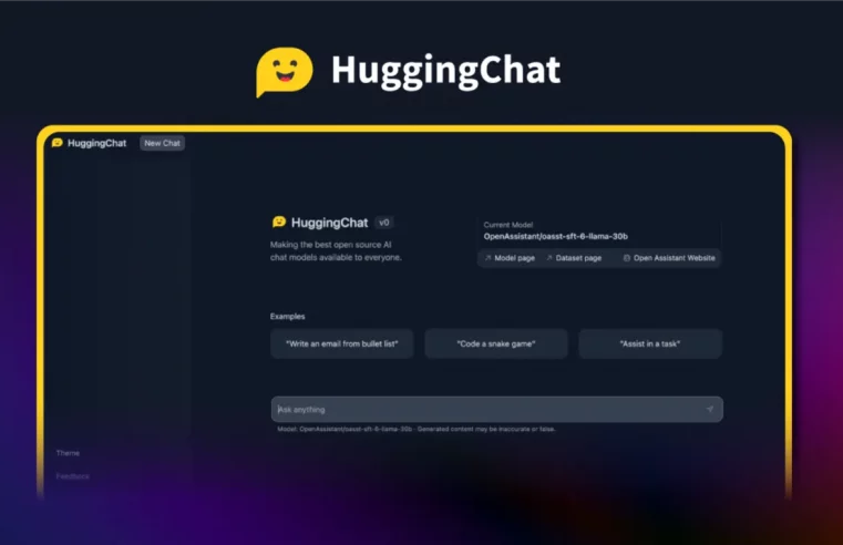 A nyílt forráskódú HuggingChat versenyre kel a ChatGPT-vel